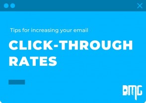 Tips for increasing your email click-through rates