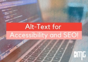 Alt-text for accessibility and SEO!
