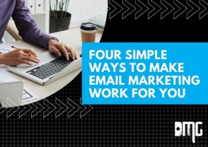 Four simple ways to make email marketing work for you