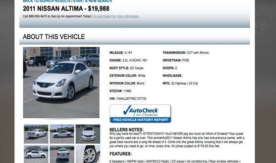 Infiniti of Omaha Auto Search - 6